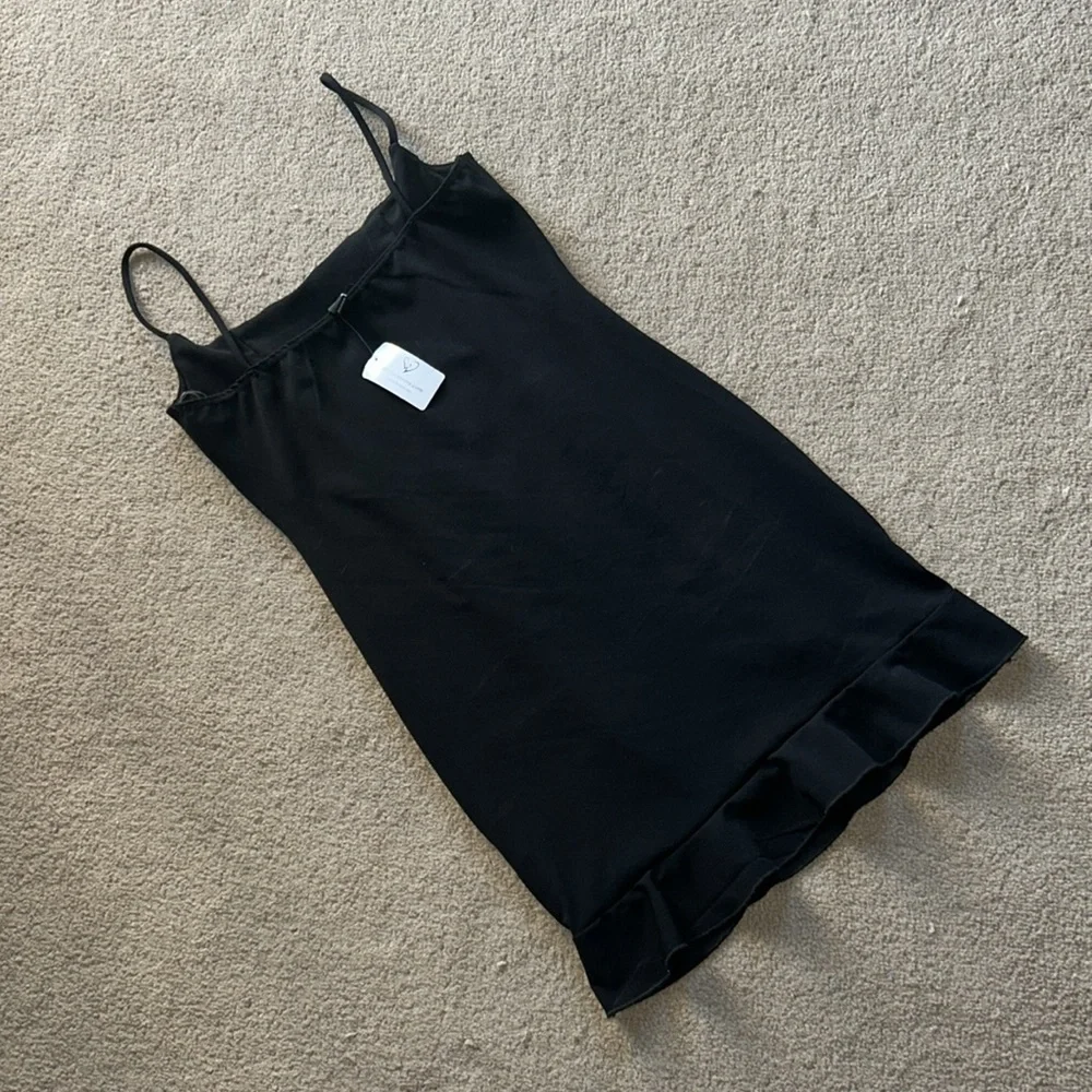 3/$10 Windsor Juniors Formal Dress Black Sz Large - Picture 2 of 3